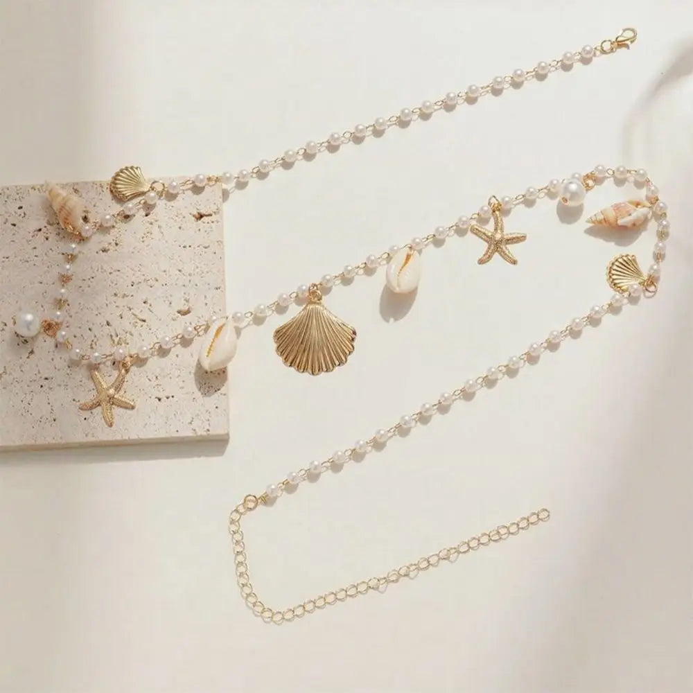 Shell Starfish Ocean Body Chain - VEYAROSE