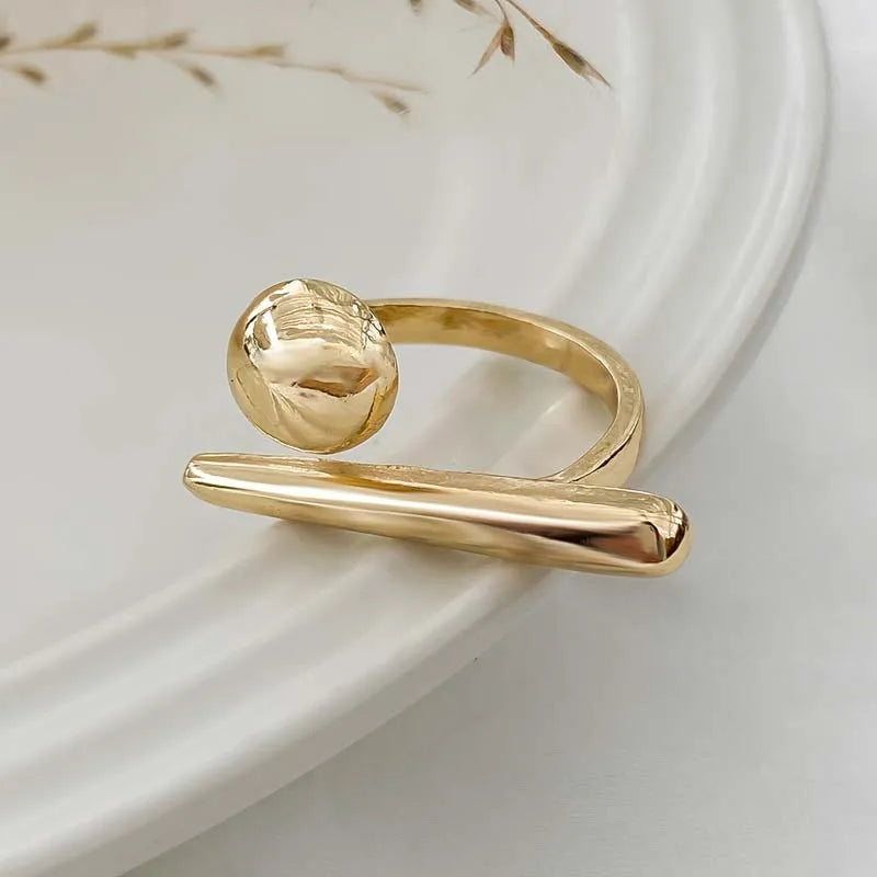 Geometric Organic Ring - VEYAROSE