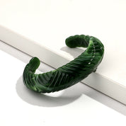 Acrylic Geometric Organic Cuff Bracelet - VEYAROSE