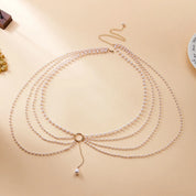 Pearl Baroque Beaded Choker Necklace - VEYAROSE