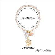 Pearl Shell Starfish Choker Necklace - VEYAROSE