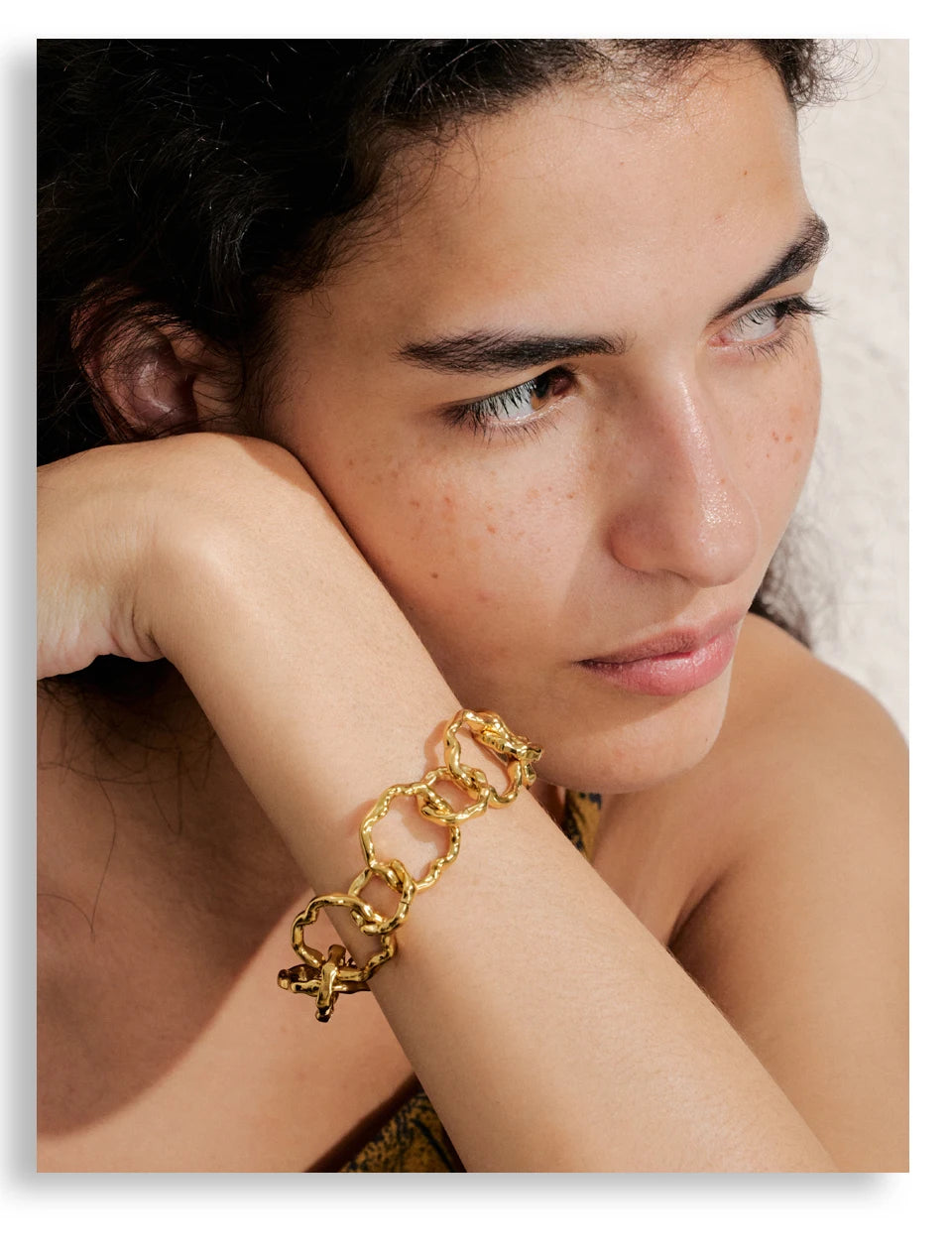 Handmade Chain Bangle Bracelet - VEYAROSE