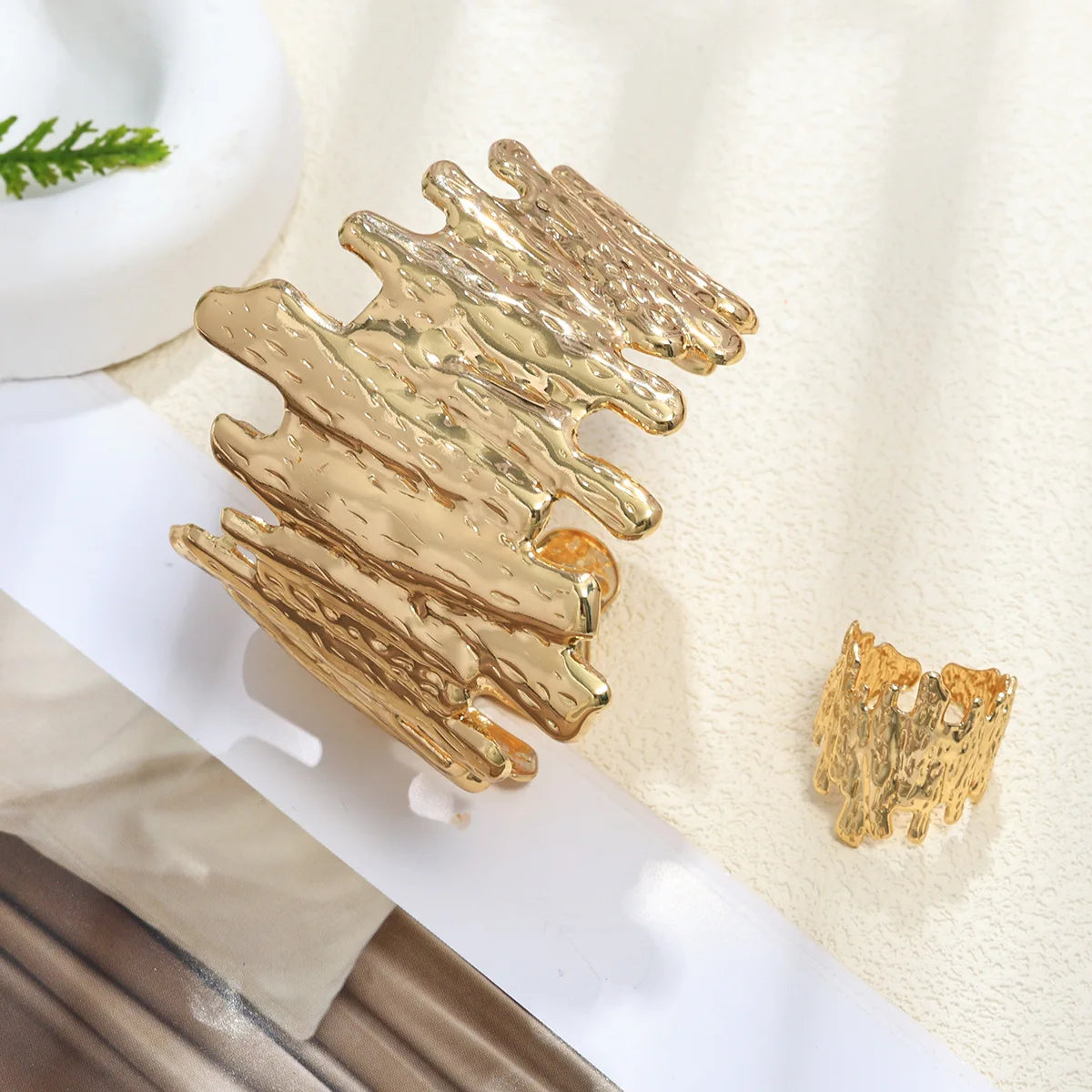 Organic Ring Set - VEYAROSE