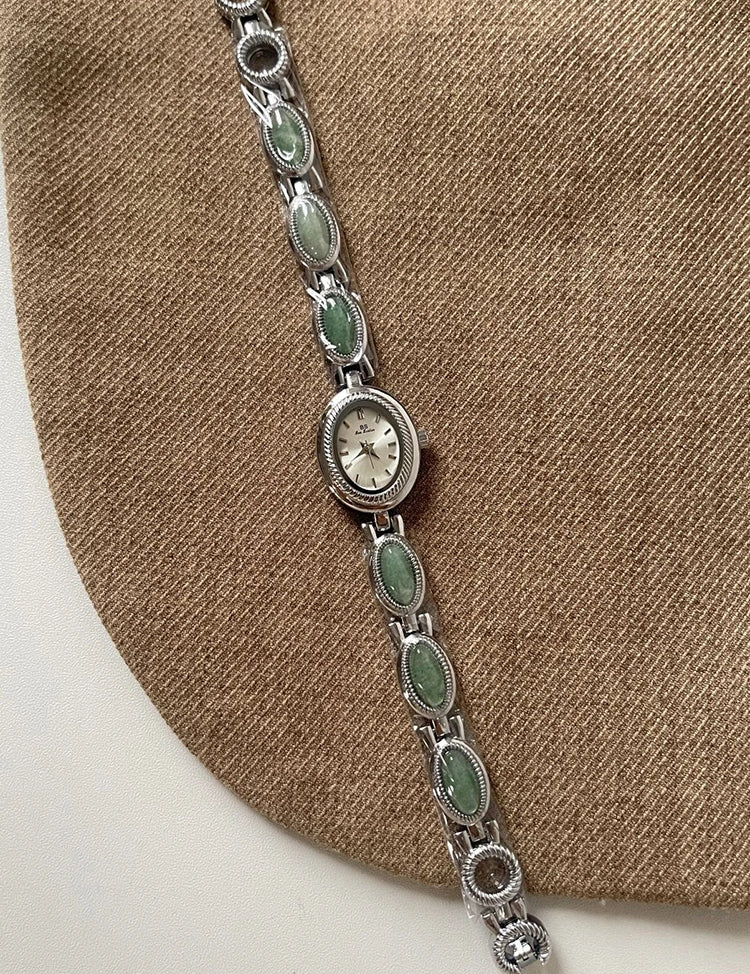 Jade Green Watch - VEYAROSE