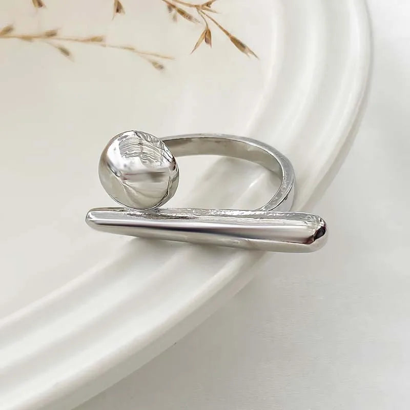 Geometric Organic Ring - VEYAROSE