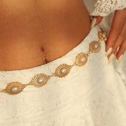 Pearl Body Chain - VEYAROSE