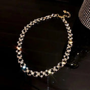 Pearl Beaded Choker Necklace - VEYAROSE