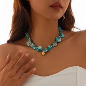 Shell Starfish Conch Necklace - VEYAROSE