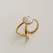 French White Ring - VEYAROSE
