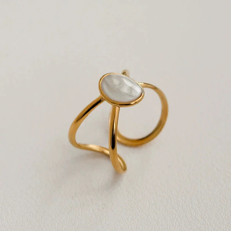 French White Ring - VEYAROSE