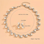 Pearl Jewelry Set - VEYAROSE