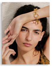 Handmade Chain Bangle Bracelet - VEYAROSE