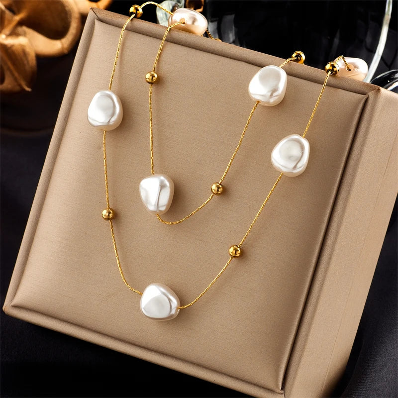Pearl Necklace - VEYAROSE