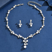 Pearl Jewelry Set - VEYAROSE