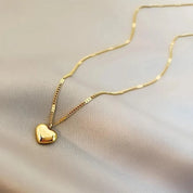 Heart Geometric Necklace - VEYAROSE