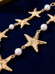 Pearl Starfish Body Chain - VEYAROSE