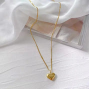 Heart Geometric Necklace - VEYAROSE