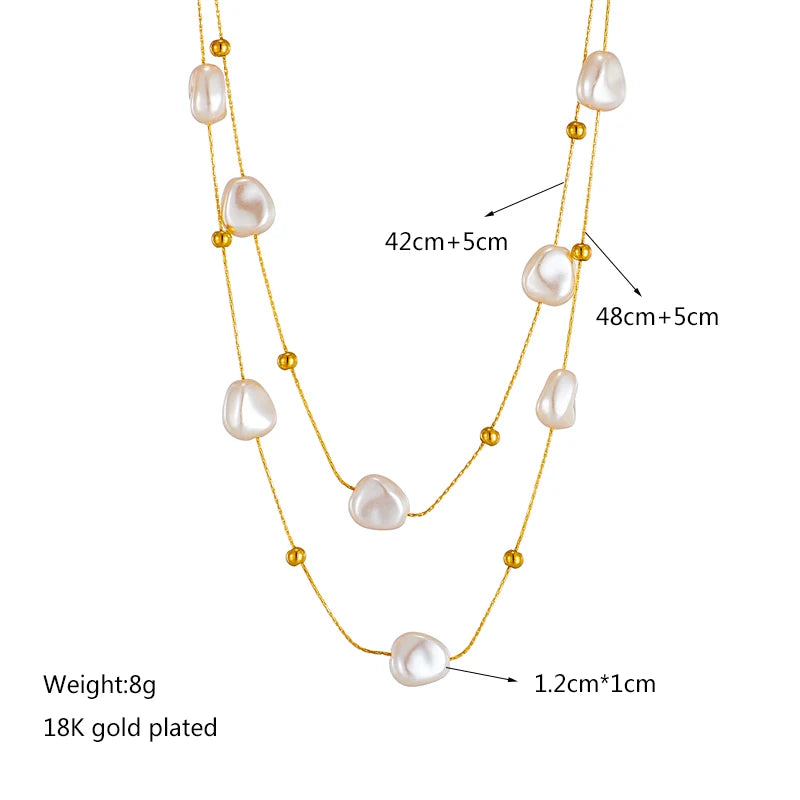 Pearl Necklace - VEYAROSE