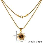 Tiger Eye Necklace - VEYAROSE