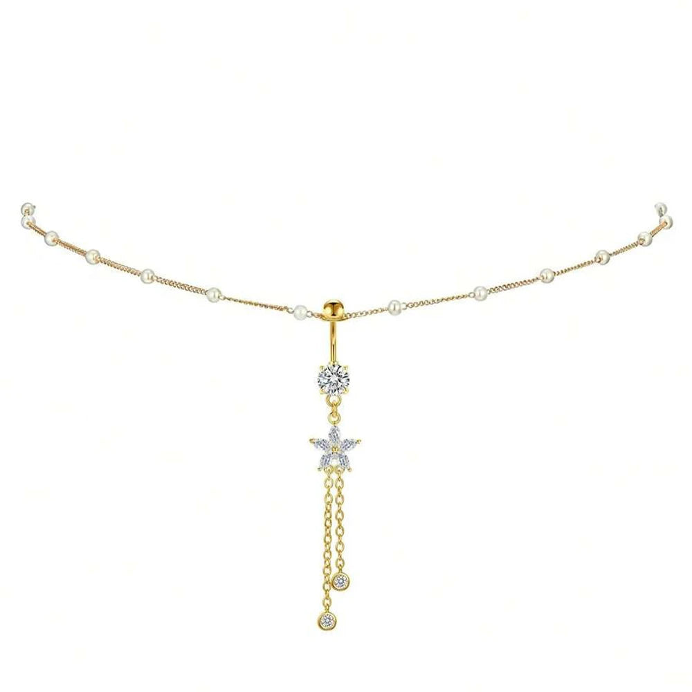 Rhinestone Body Chain - VEYAROSE