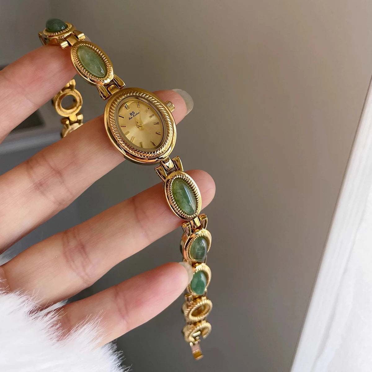 Jade Green Watch - VEYAROSE