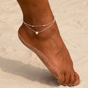 Heart Anklet - VEYAROSE