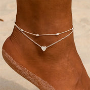 Heart Anklet - VEYAROSE