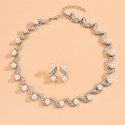 Pearl Jewelry Set - VEYAROSE