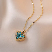Pearl Heart Necklace - VEYAROSE