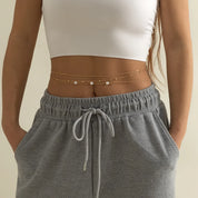 Turquoise Tassel Body Chain - VEYAROSE