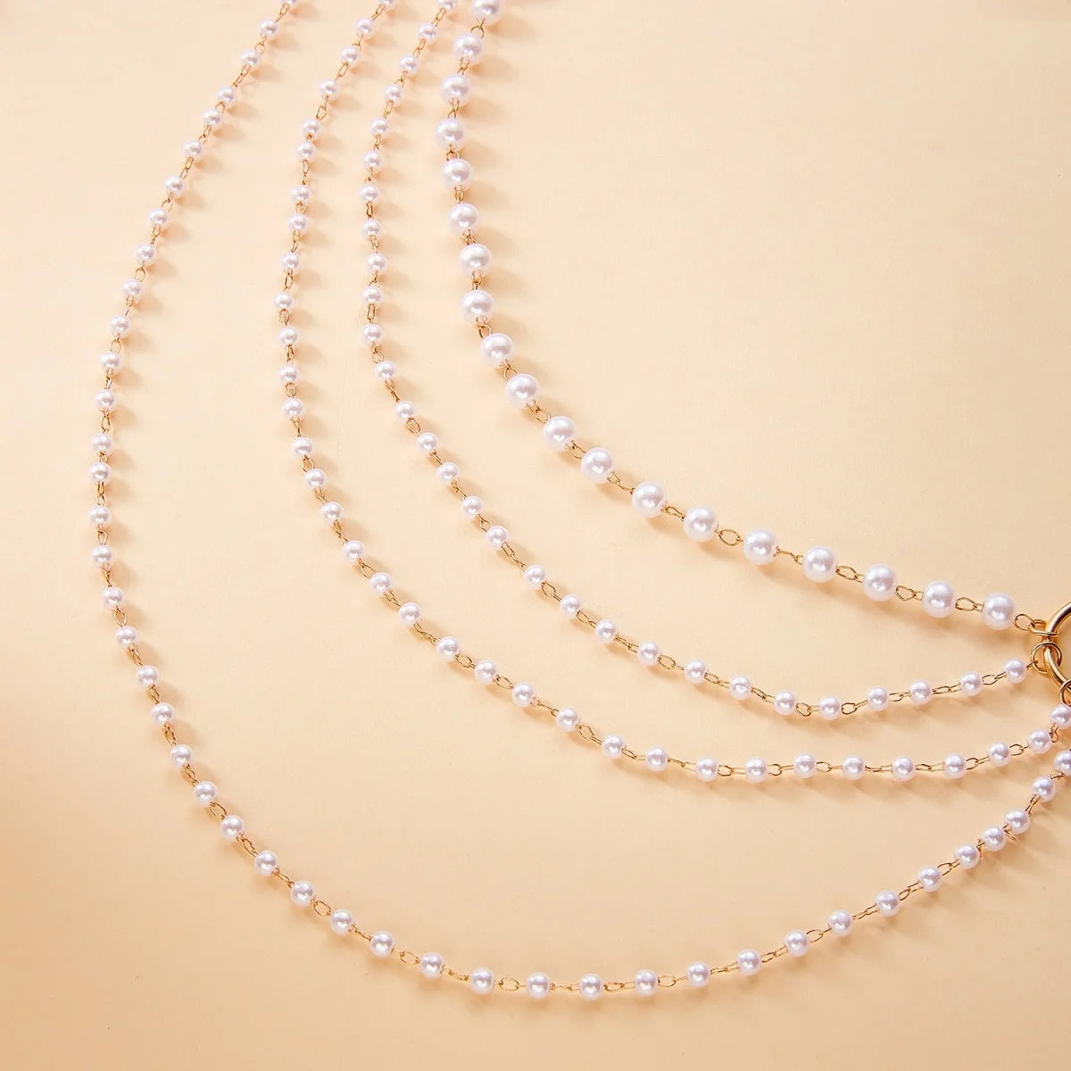 Pearl Baroque Beaded Choker Necklace - VEYAROSE