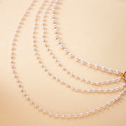 Pearl Baroque Beaded Choker Necklace - VEYAROSE