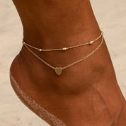 Heart Anklet - VEYAROSE