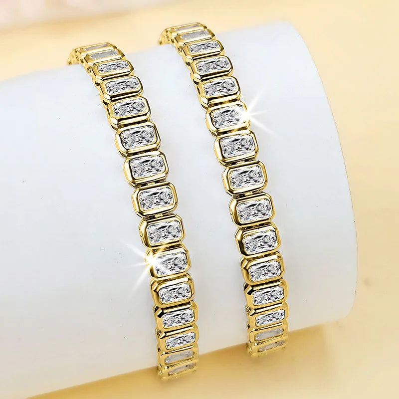 CZ Tennis Bracelet Set - VEYAROSE