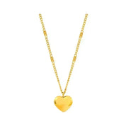 Heart Geometric Necklace - VEYAROSE