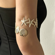 Shell Starfish Ocean Arm Bracelet - VEYAROSE