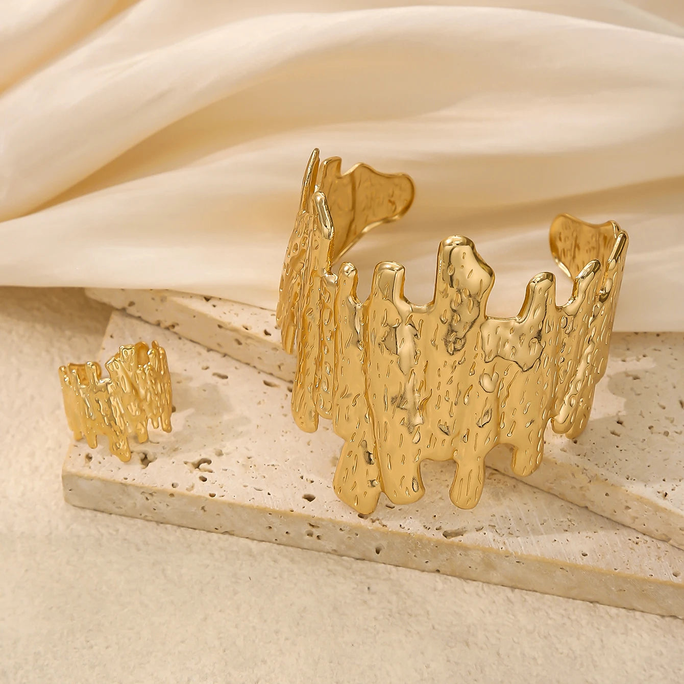 Organic Ring Set - VEYAROSE