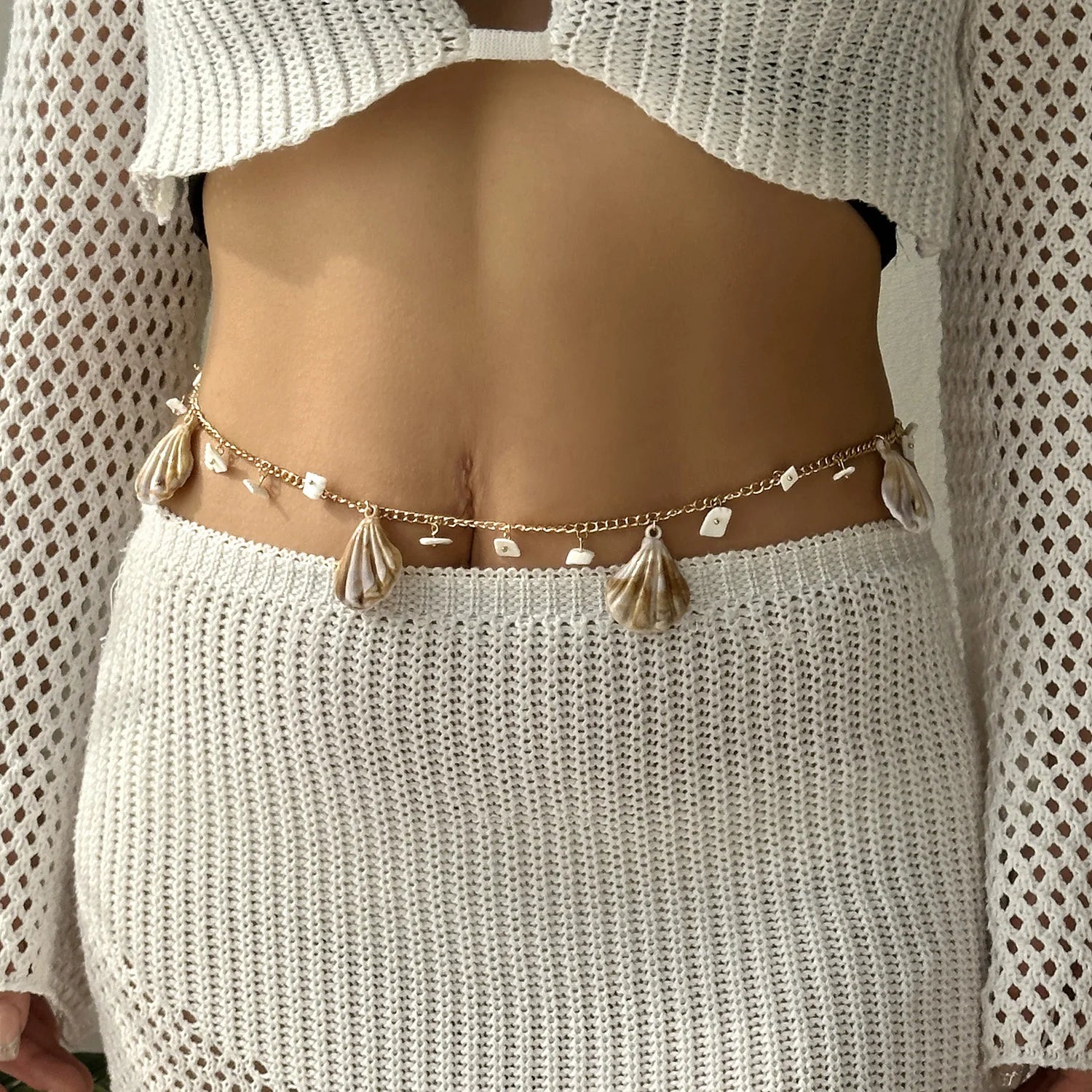 Shell Starfish Conch Body Chain - VEYAROSE