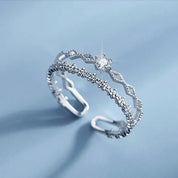 CZ Geometric Ring - VEYAROSE