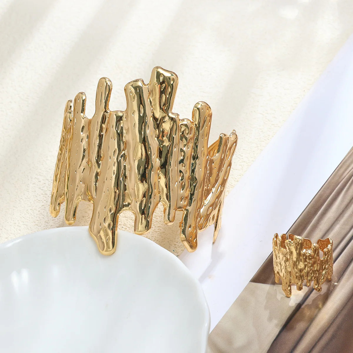 Organic Ring Set - VEYAROSE