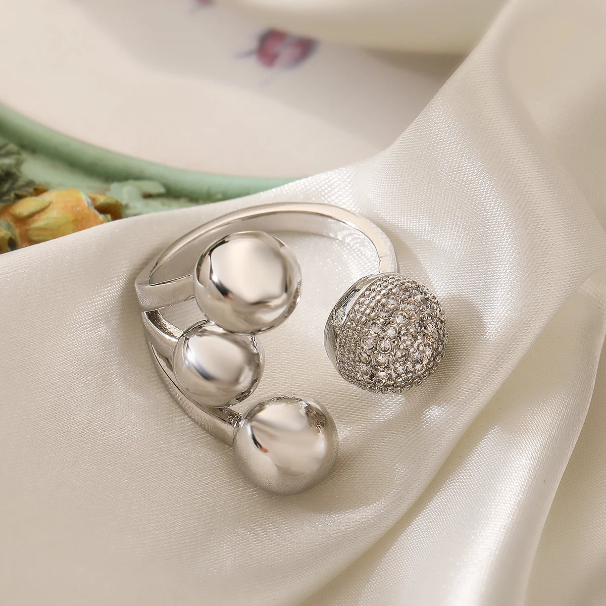 CZ Geometric Ring - VEYAROSE