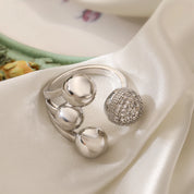 CZ Geometric Ring - VEYAROSE