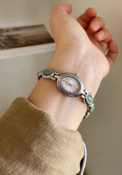 Jade Green Watch - VEYAROSE
